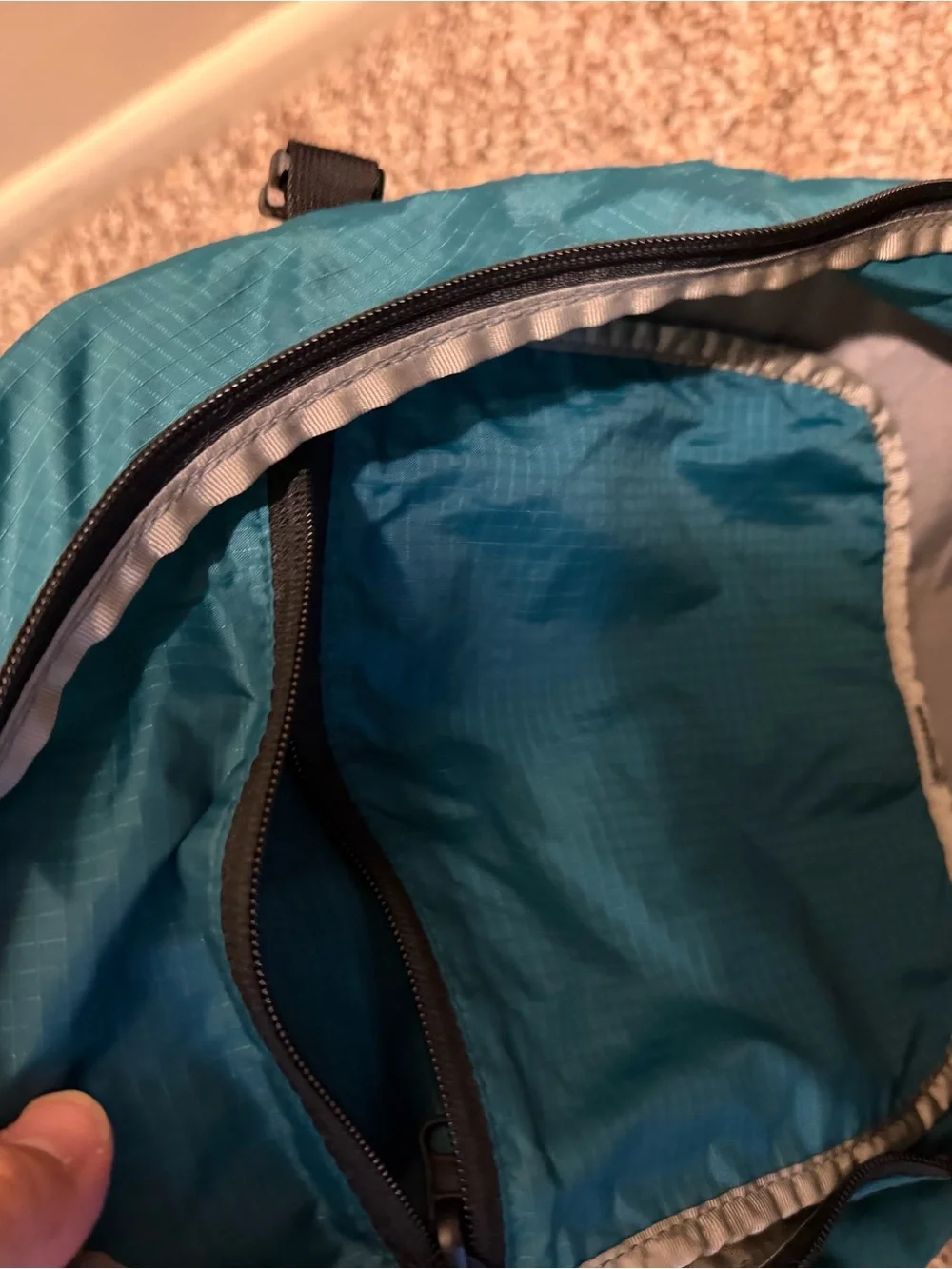 L.L. Bean Teal Stowaway Daypack - 24l